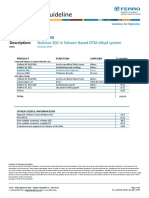 Nubirox 302 in High Gloss Solvent Based Alkyd DTM (Formula AC 19630F)