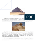 Pyramids: King Snefru's Bent Pyramid