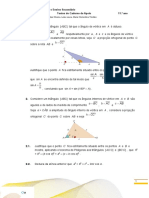 Ensino Secundário: Trigonometria e Geometria Analítica