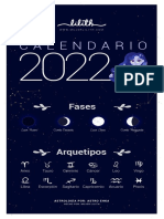 Calendario Lunar 2022 Mujer Lilith Astro Ehka