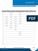 Horario Académico