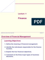 Lecture - 1 Finance Defined