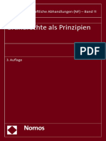 (Kieler Rechtswissenschaftliche Abhandlungen) Martin Borowski - Grundrechte ALS Prinzipien-Nomos Verlagsgesellschaft (2018)