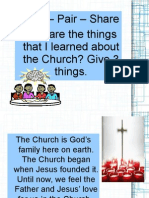 GR 5 Lesson 3: The Church Is A Sign of Jesus' Love