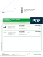 Pagamento de Serviços Via Verde Extrato/Recibo: Data de Emissão: #De Documento: Contribuinte