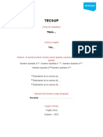 Esquema de Proyecto 2022