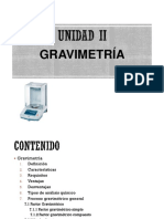 UNIDAD II Gravimetría AI1-2022