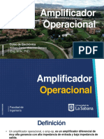Amplificador Operacional: Definición, Tipos de Entradas, Circuitos y Aplicaciones Básicas