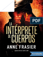La Interprete de Cuerpos - Anne Frasier