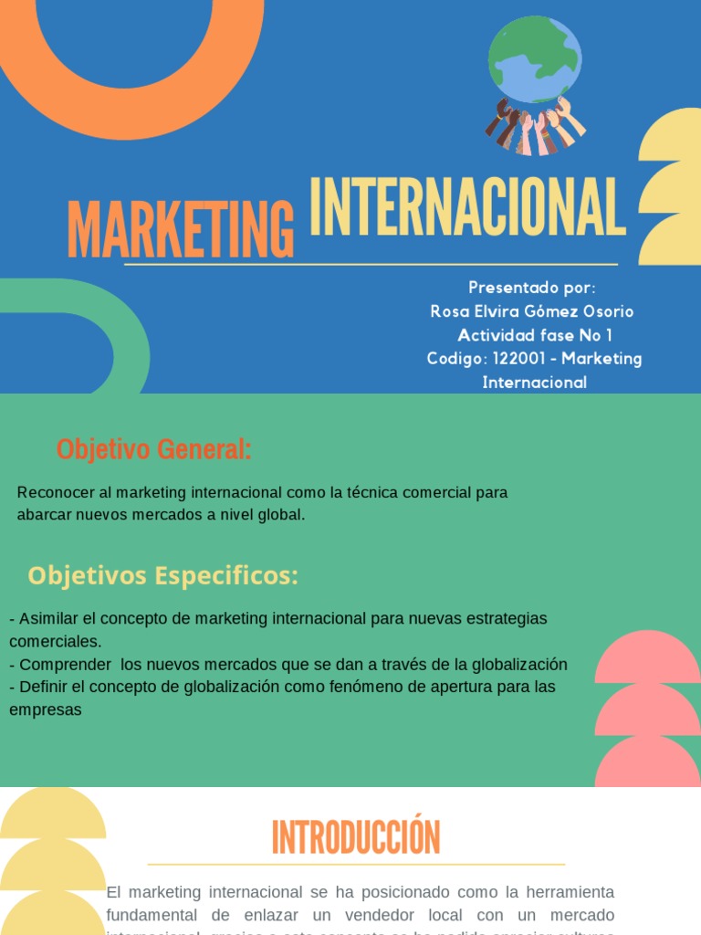 Estrategias de Marketing Internacional | PDF | Marketing | Mercado ...