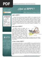 Maniobra de Semont para Vértigo BPPV | PDF | Especialidades Medicas
