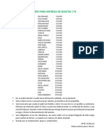 Horario Firma de Boletas