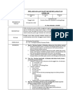 PELAKSANAAN DAFTAR KESELAMATAN OPERASI