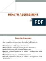 Health Assessment Lecture