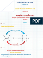 Reações Orgânicas: Desidratação de Álcoois e Oxidação de Alcenos