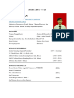 Curriculum Vitae - Fahri Raihan