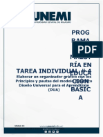 Tarea No. 4 - Organizador Gráfico DUA - Oct. 2022