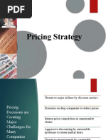 Pricing Strategy