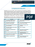 Estructura Desglosada Del Trabajo