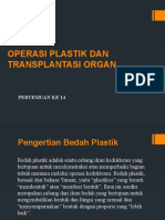 Operasi Plastik Dan Transplantasi Organ