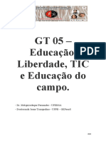 GT 05 - Educação, Liberdade, TIC e Educação Do Campo