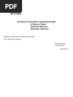 SGP- Novos Conceitos Organizacionais