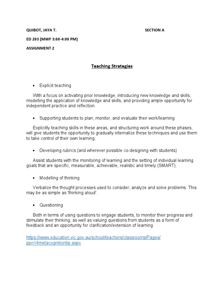 Quibot, Jaya-Assignment 2 | PDF | Career & Growth | Art