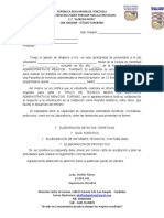 Carta de Postulación