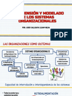 Comprensión y Modelado de Los Sistemas Organizacionales