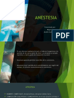 Anestesia Medicamentos