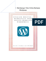 Etalase Digital - Membangun Toko Online Berbasis Wordpress 1