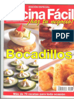 Cocina Fácil, Bocadillos - Revista