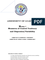 Assessment of Learning 7