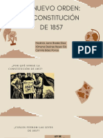 Un Nuevo Orden La Constitución de 1857