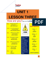 Lesson 3 Six - Twelve American English