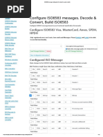 ISO8583 Message Configurator For Converter, Parser, Builder