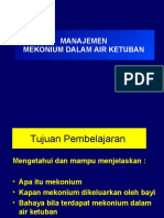 Manajemen Mekonium Dalam Air Ketuban