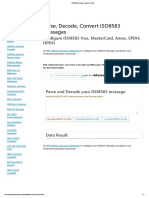 ISO8583 Message Converter Online