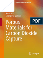 Porous Materials For Carbon Dioxide Capture: An-Hui Lu Sheng Dai Editors