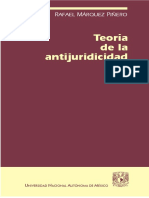 Teoría de La Antijuridicidad Teoría de La Antijuridicidad: Afael Árquez Iñero