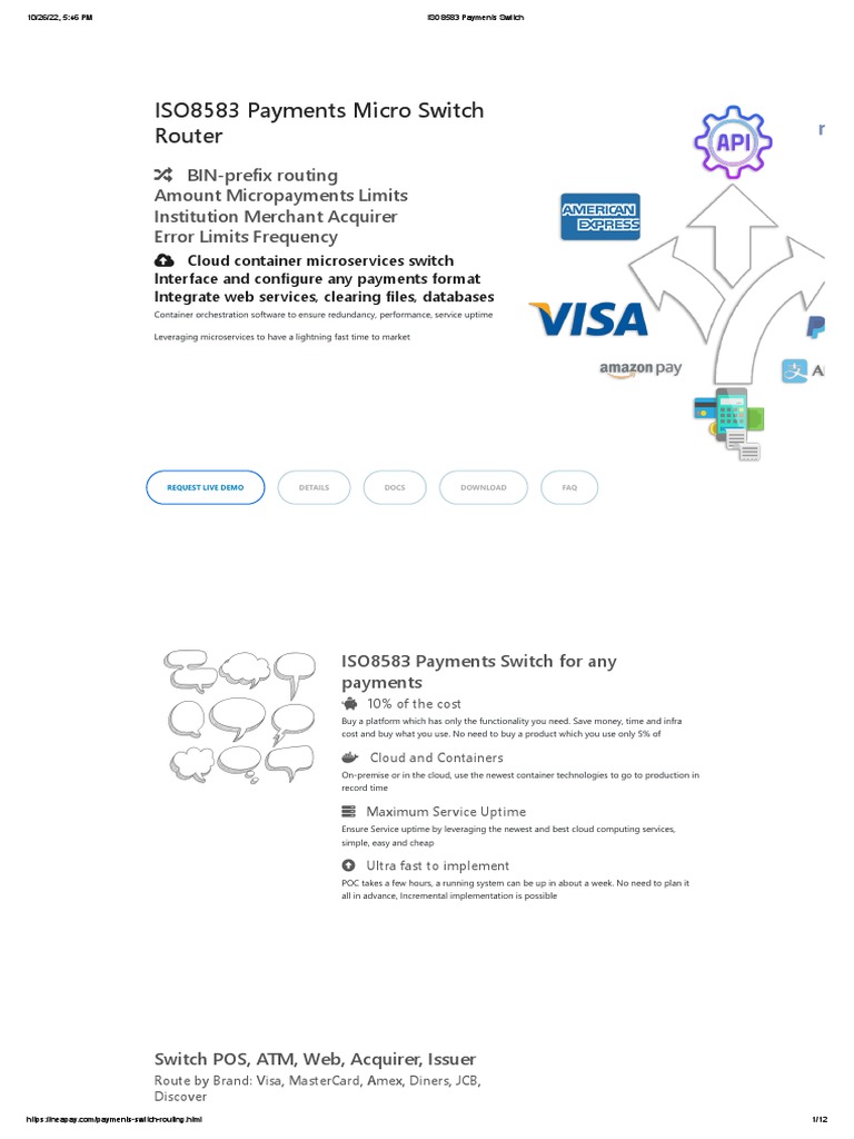 ISO8583 Payments Switch | PDF | Payment Card Industry Data Security