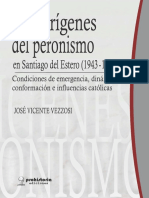 Los Origenes Del Peronismo Santiagueño