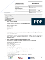 Formatação de documento sobre Internet com estilos e cabeçalhos
