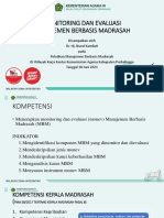 Monitoring Dan Evaluasi Manajemen Berbas