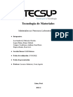 Tecnología de Materiales-Lab 3