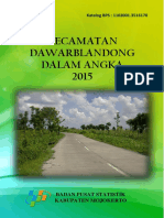 BPS - Dawarblandong Dalam Angka 2015