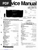 Service Manual Sa-Ak15