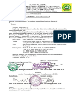 Surat Rakernas APAISI-UIM Makassar