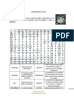 Sopa de Letras