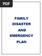 v4 FAMILY EMERGENCY DISASTER PLAN Feb1